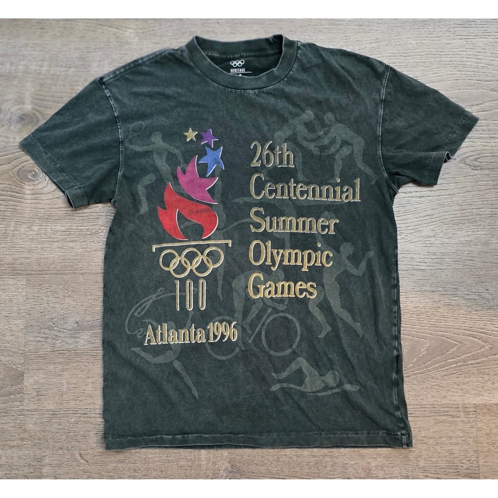 Heritage 26th Centennial Summer Olympic Games Atlanta 1996 TShirt Women's Medium